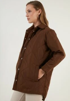 LELA Loose Fit - Winterjas - Brown -Stijl Verkoop 9c00a9b86cc840f8bf5b814c67d9f1e7