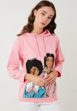 LELA Regular Fit - Hoodie - Pink