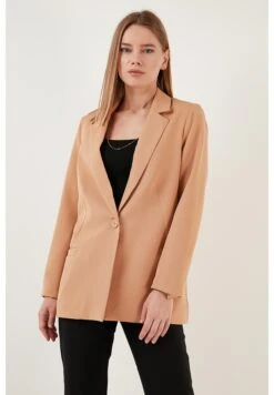 LELA Regular Fit - Blazer - Camel -Stijl Verkoop a0f2a34b514a41cf9ea5d3d266eb63d3