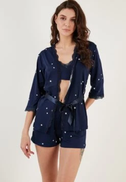 LELA Soft Touch - Pyjama - Dark Blue