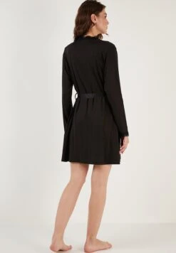 LELA Soft Touch - Nachtjapon - Black -Stijl Verkoop a4633d9e7d504386ae8864771c6fa8b1