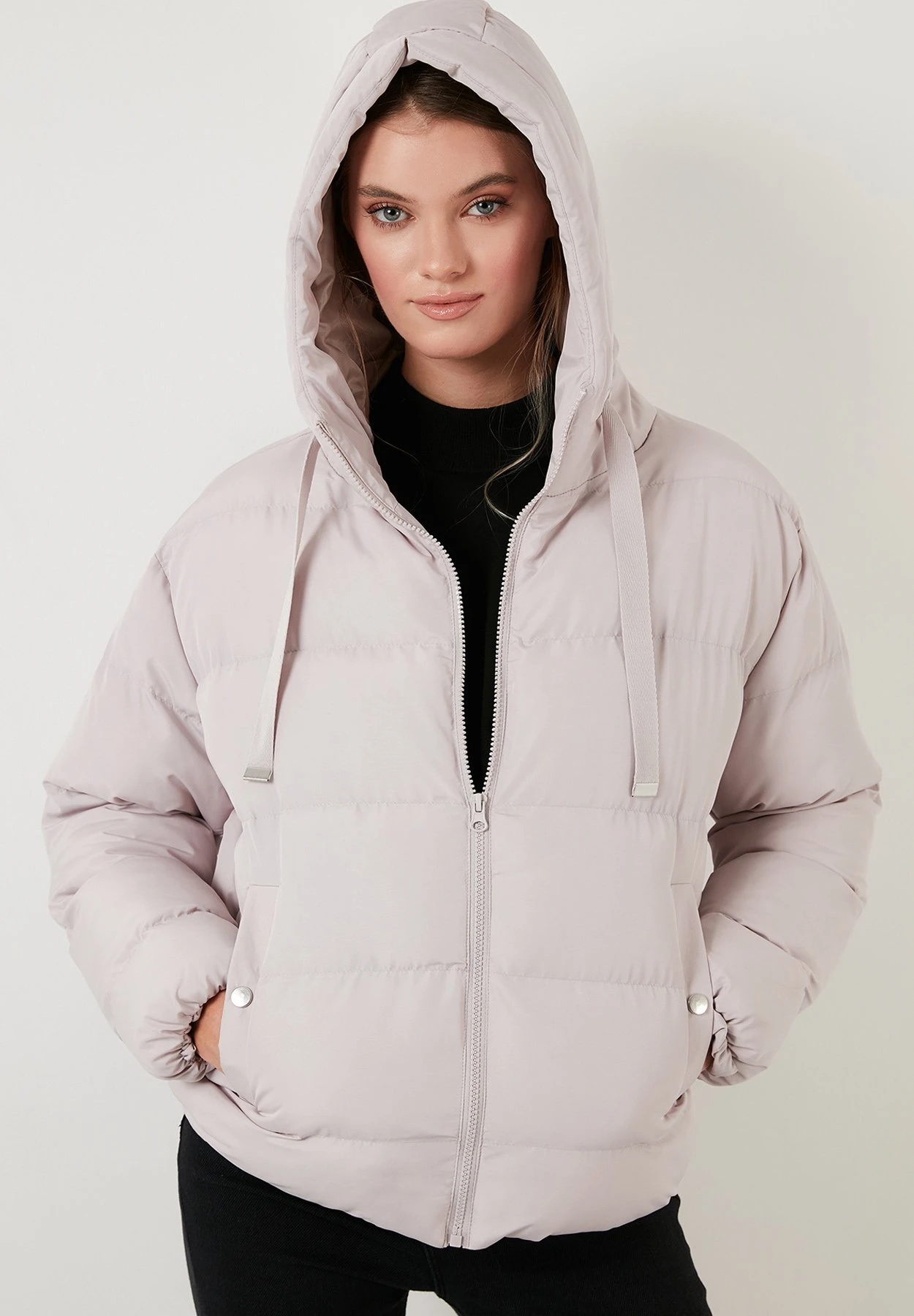 LELA Regular Fit - Winterjas - Stone Colored 4 LELA Regular Fit - Winterjas - Stone Colored - Afbeelding 2