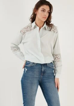 LELA Regular Fit - Overhemdblouse - Mint -Stijl Verkoop abd2890ef09a41f092d8ffac6cf97192