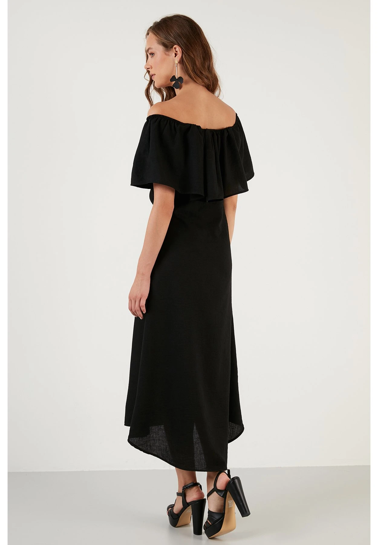 LELA Slim Fit - Jerseyjurk - Black 5 LELA Slim Fit - Jerseyjurk - Black - Afbeelding 3