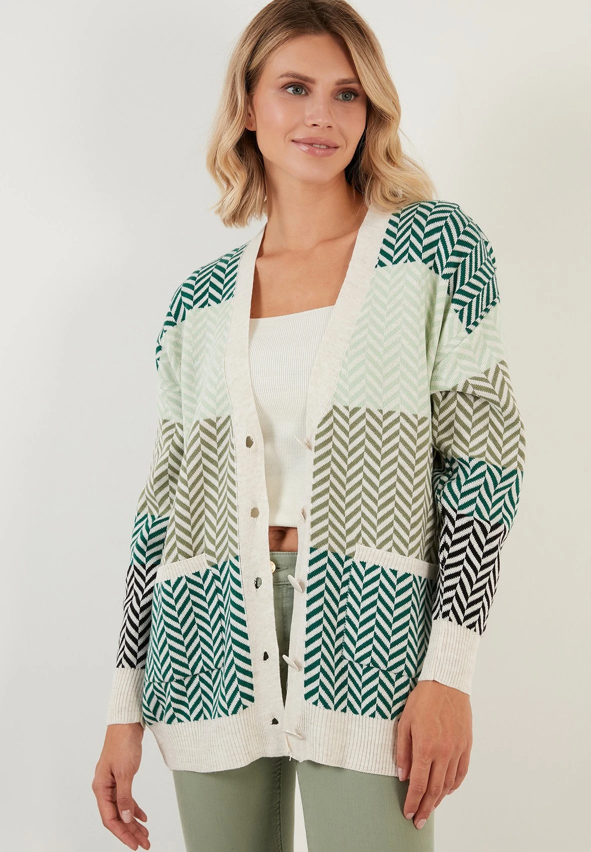 LELA Regular Fit - Vest - Emerald Green 6 LELA Regular Fit - Vest - Emerald Green - Afbeelding 4