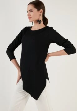 LELA Regular Fit - Blouse - Black -Stijl Verkoop b1285d7c33be450684aef309c4a95142