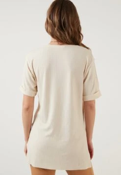 LELA Slim Fit - Blouse - Stone Colored -Stijl Verkoop b25a1876207342b7a9def18df1a96f2f