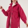 LELA Loose Fit - Lichte Jas - Fuchsia