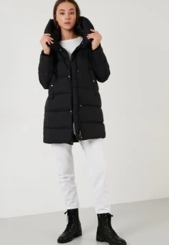 LELA Oversized Inflatable Long- Winterjas - Black -Stijl Verkoop b3889615a72d49bba5c8acc8464c9724