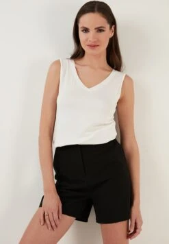 LELA Regular Fit - Top - Ecru -Stijl Verkoop b46c57ef7413438caa01a68f49ba61a3