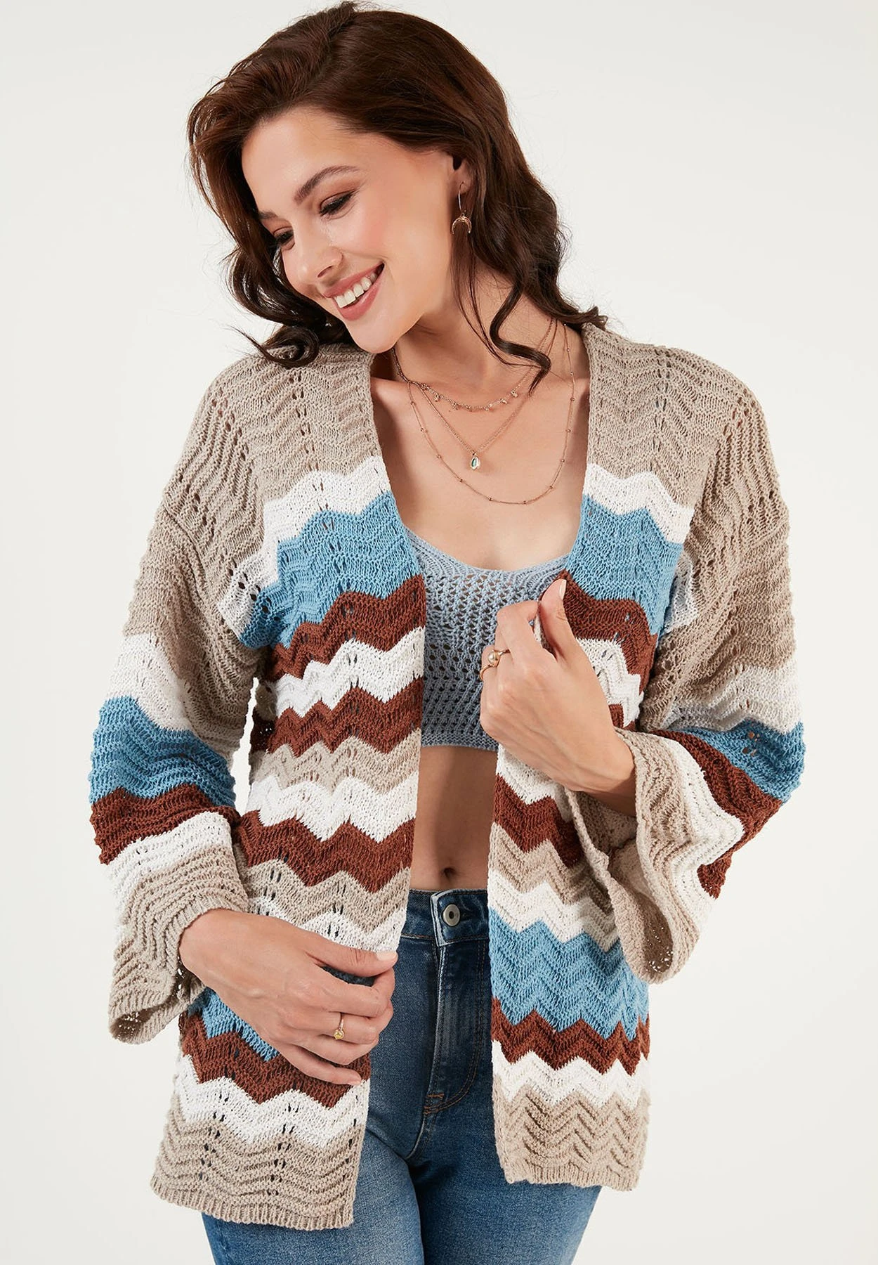 LELA Regular Fit - Vest - Mink 3 LELA Regular Fit - Vest - Mink