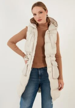 LELA Regular Fit - Bodywarmer - Stone -Stijl Verkoop b62b155d04a24ff7ab9e72b7a37d34ff