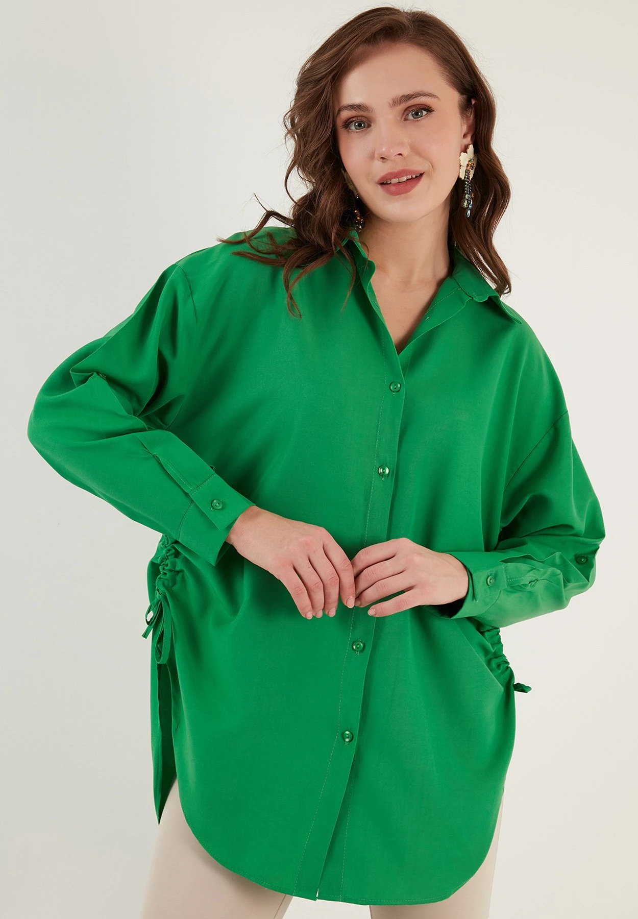 LELA Overhemdblouse - Benetton Color 3 LELA Overhemdblouse - Benetton Color