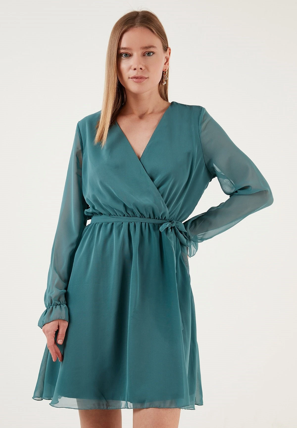 LELA Mini- Jurk - Mint 3 LELA Mini- Jurk - Mint