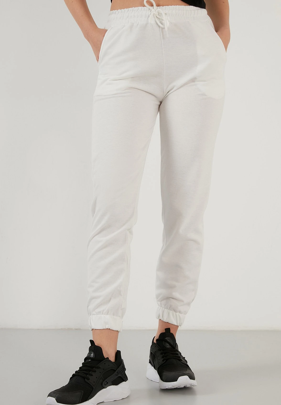 LELA Slim Fit - Trainingsbroek - Ecru 3 LELA Slim Fit - Trainingsbroek - Ecru