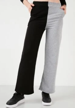 LELA Regular Fit - Trainingsbroek - Black-Grey
