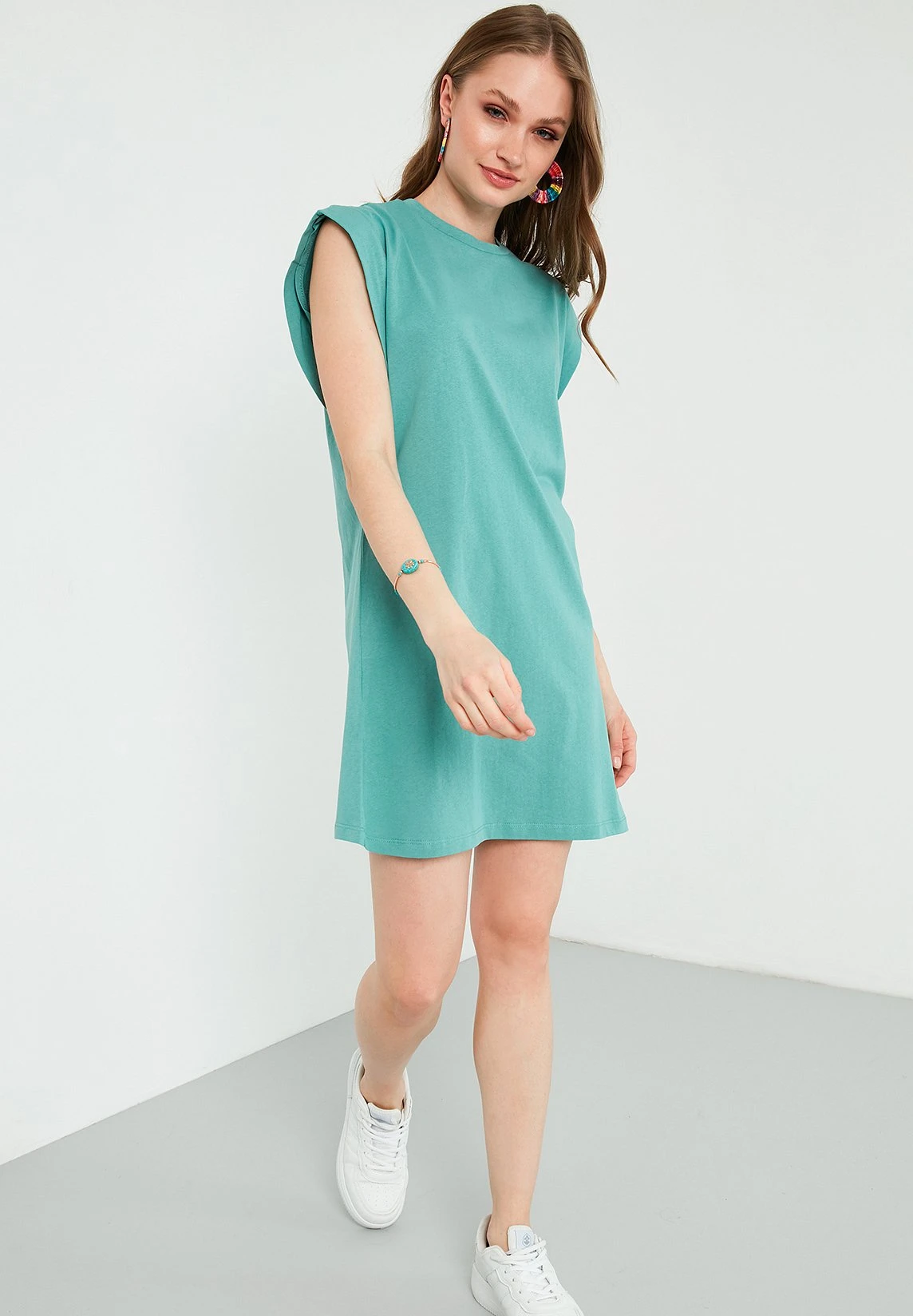 LELA Jerseyjurk - Mint 4 LELA Jerseyjurk - Mint - Afbeelding 2