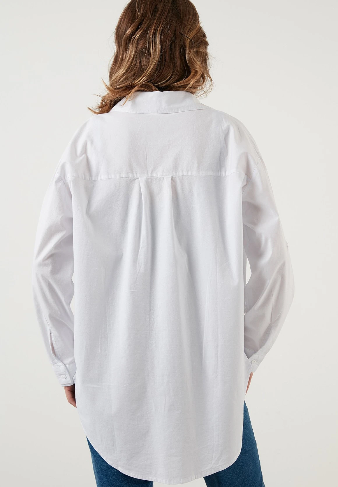 LELA Overhemdblouse - White 4 LELA Overhemdblouse - White - Afbeelding 3