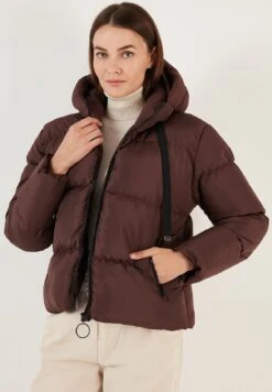 LELA Regular Fit - Winterjas - Brown -Stijl Verkoop bd28200381e74d4cab9e68a7884370a8