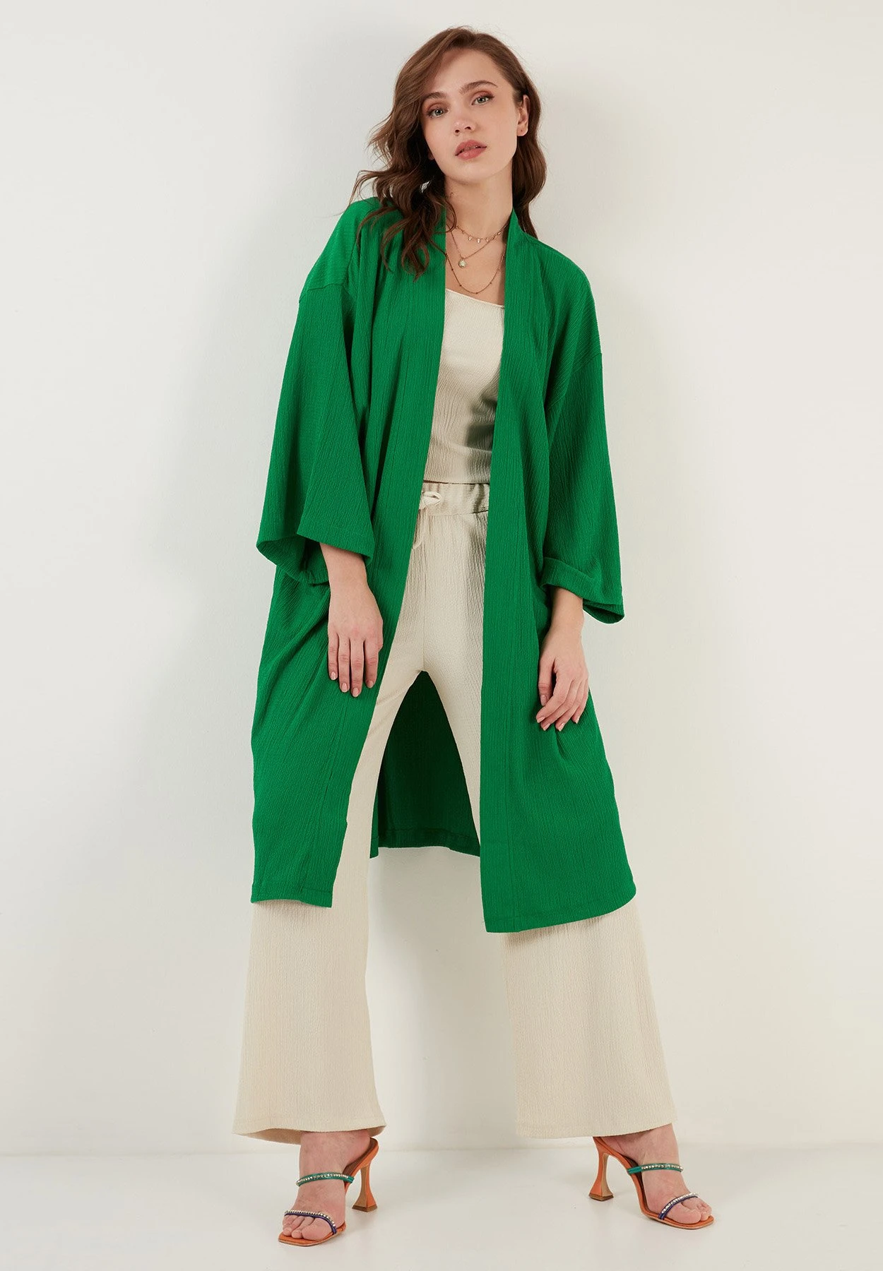 LELA Mantel - Benetton Color 6 LELA Mantel - Benetton Color - Afbeelding 4