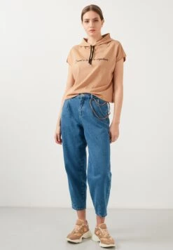 LELA Slim Fit - Hoodie - Snuff Coloured -Stijl Verkoop be36c189292b4a878d1d1c0d991e6157