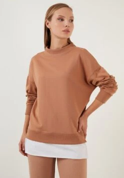 LELA Loose Fit - Sweater - Camel -Stijl Verkoop bf51e41676f44221b02edb8ba83bf685