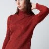 LELA Regular Fit - Trui - Brick Red -Stijl Verkoop bfbfb77d516c41acbd934f7fa1368355