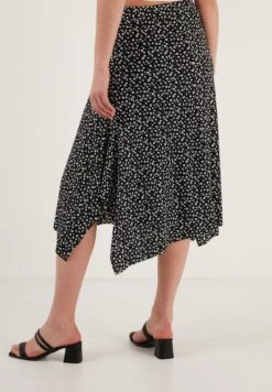 LELA Midi- A-Lijn Rok - Black -Stijl Verkoop bfe6923cdd10464cb372a8575696e872