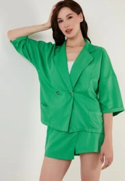 LELA Fit - Blazer - Green -Stijl Verkoop c04cd8372e3d4291921e235b2988d9af
