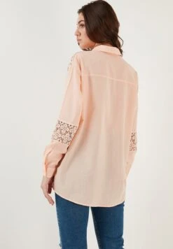 LELA Overhemdblouse - Salmon 8 LELA Overhemdblouse - Salmon -Stijl Verkoop c2751a6b30f04dd3b35e476281d99f65