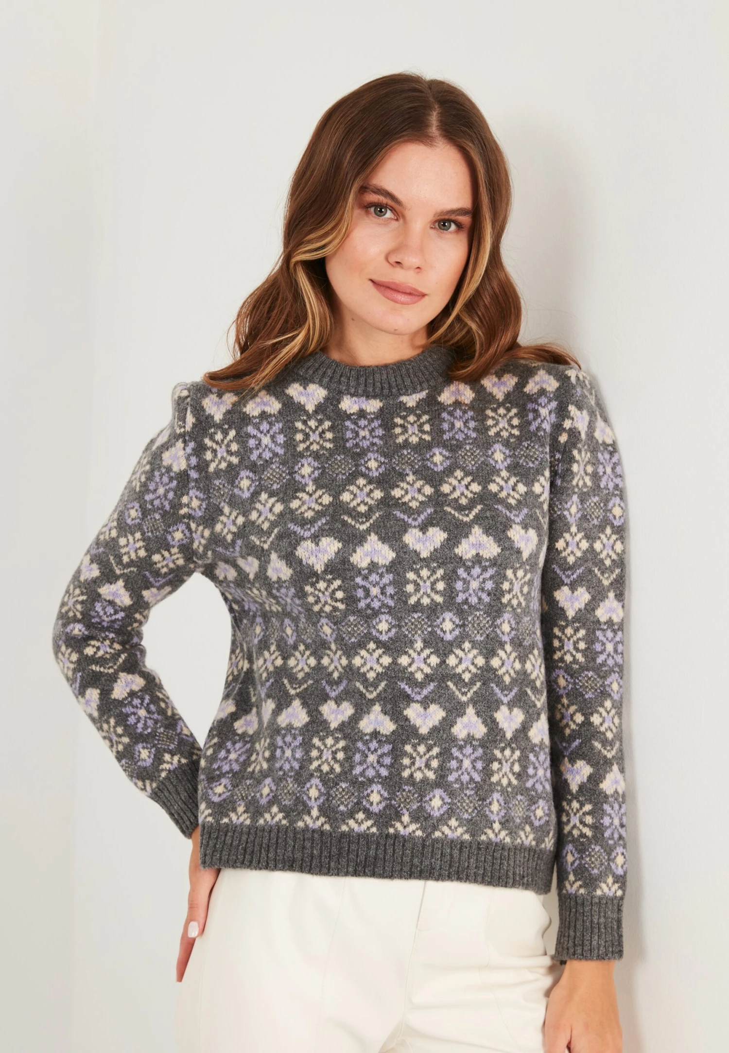 LELA Regular Fit - Trui - Dark Grey 5 LELA Regular Fit - Trui - Dark Grey - Afbeelding 3