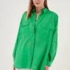 LELA Loose Fit - Overhemdblouse - Green
