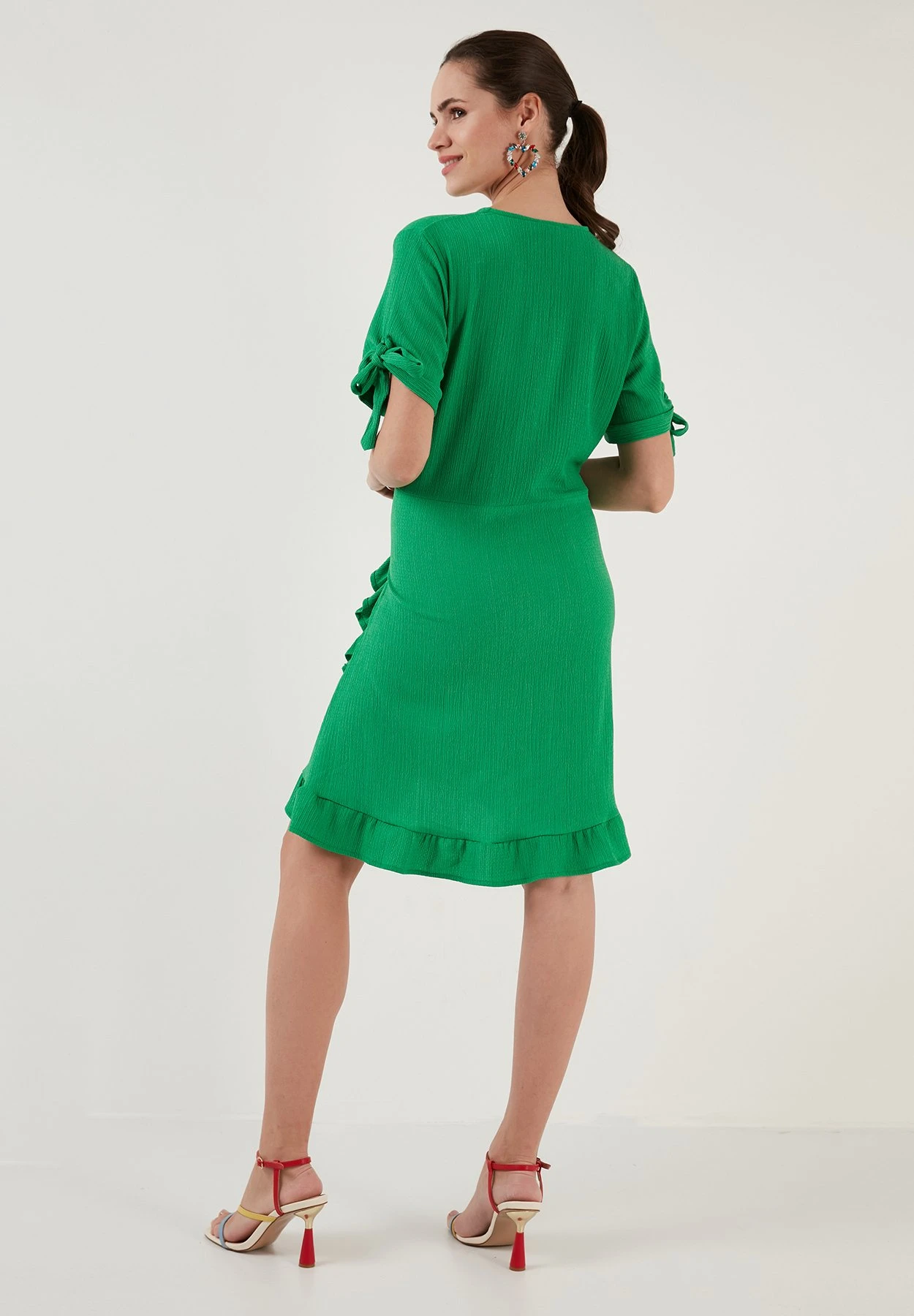 LELA Regular Fit - Jurk - Benetton Color 5 LELA Regular Fit - Jurk - Benetton Color - Afbeelding 3