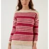 LELA Regular Fit - Trui - Beige Fuchsia -Stijl Verkoop c3c5c74bd3db4130bcaff5fc6f0e791a