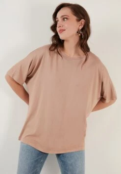 LELA Loose Fit - Blouse - Biscuit -Stijl Verkoop c412f86f2fa54e11913c5753efe94ac2