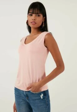 LELA Regular Fit - Top - Powder Pink -Stijl Verkoop c54073f8bc784117997291a68aa0462f