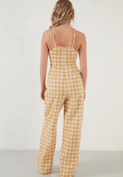 LELA Slim Fit - Jumpsuit - Mustard Color -Stijl Verkoop c5b67d7c5e31453a88c850e91a1c9885