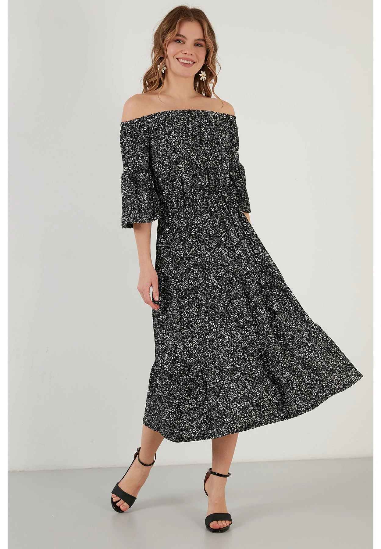 LELA Slim Fit - Jurk - Black 5 LELA Slim Fit - Jurk - Black - Afbeelding 3