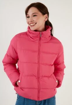 LELA Regular Fit - Winterjas - Fuchsia