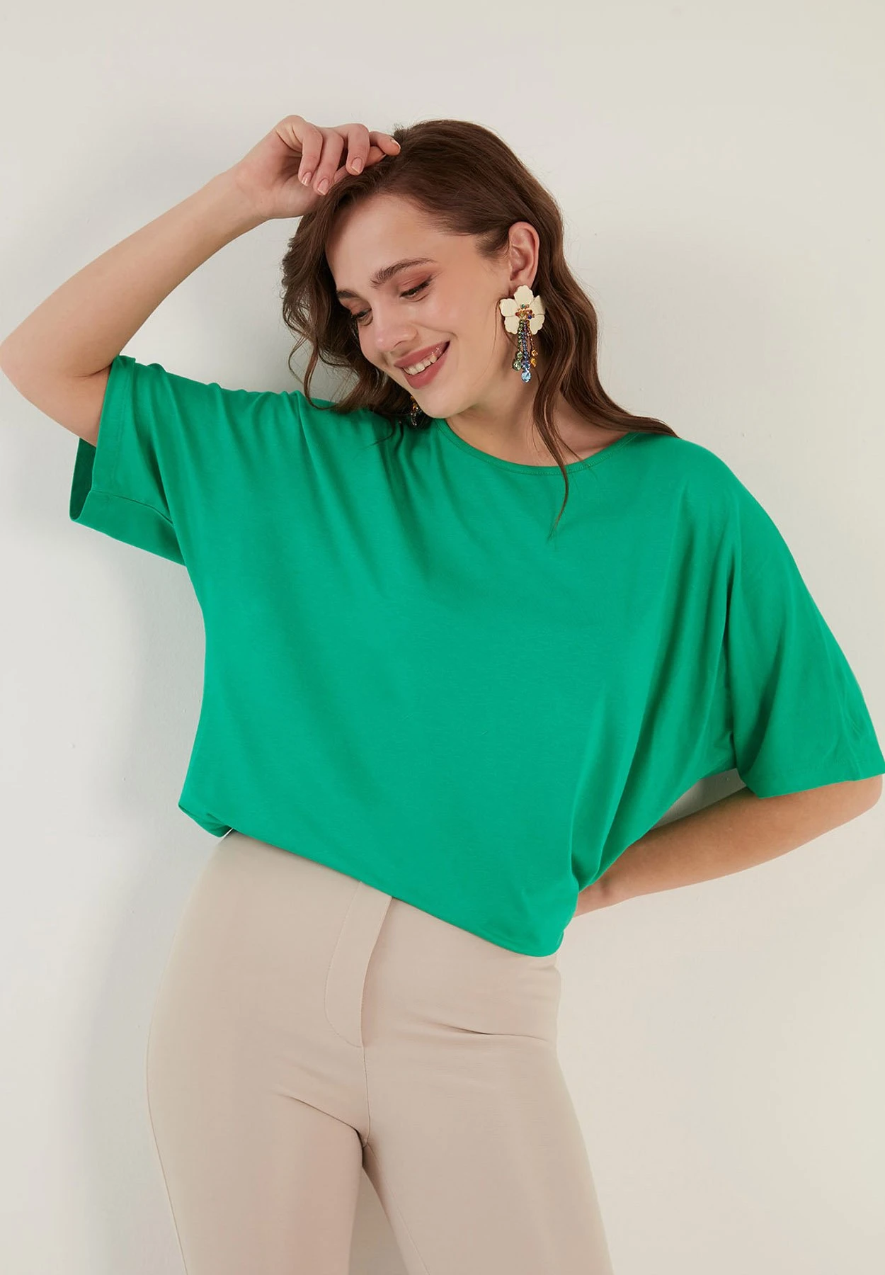 LELA Loose Fit - Blouse - Benetton Color 6 LELA Loose Fit - Blouse - Benetton Color - Afbeelding 4