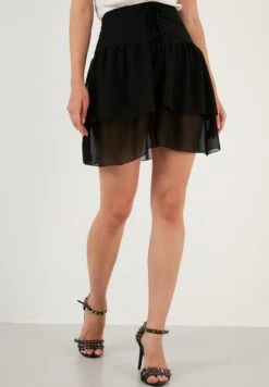 LELA Regular Fit - Minirok - Black 12 LELA Regular Fit - Minirok - Black -Stijl Verkoop ce89718618724d7e8a2c322337063a2b