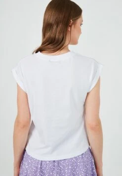 LELA Basic - T-Shirt Basic - White -Stijl Verkoop cea1a1b1aece46f6af74f3cab3190f10