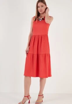 LELA Regular Fit - Jurk - Vermilion 13 LELA Regular Fit - Jurk - Vermilion -Stijl Verkoop d1a1bc7a8c7c4641a686f01c6d9126dd