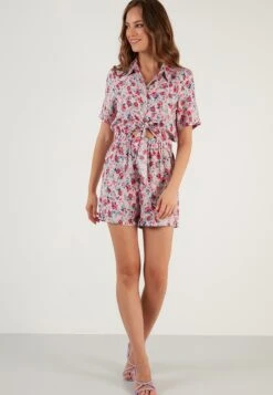 LELA Slim Fit - Jumpsuit - Powder Pink -Stijl Verkoop d280cb311d844d92bb7c344ea0b6a54b