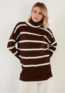 LELA Trui - Brown -Stijl Verkoop d2ae7a6b403b4dbfb955f2e5871774bc