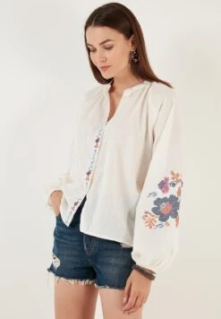 LELA Blouse - White -Stijl Verkoop d4c62fb5975048c996165a3c6d9606bb