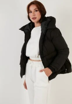 LELA Regular Fit - Winterjas - Black -Stijl Verkoop d5fbba7b3395495e92ea5f7851ef103a