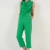 LELA Two Piece Set - Regular Fit - Broek - Green -Stijl Verkoop d62ad9ec047145d49be8b3579205dad1