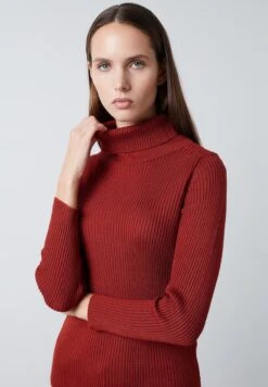 LELA Regular Fit - Trui - Brick Red -Stijl Verkoop d688c8775f424b52a48dd3c7857f45ea
