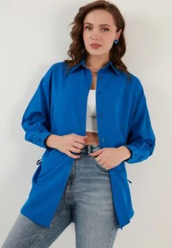 LELA Overhemdblouse - Royal Blue 12 LELA Overhemdblouse - Royal Blue -Stijl Verkoop d713fa5a6514407c934bc5b9de913485